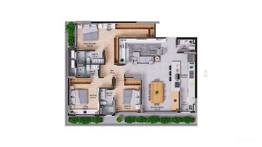 apartment em Prefeito Coronel Antenor Mesquita, Centro - Florianópolis - SC