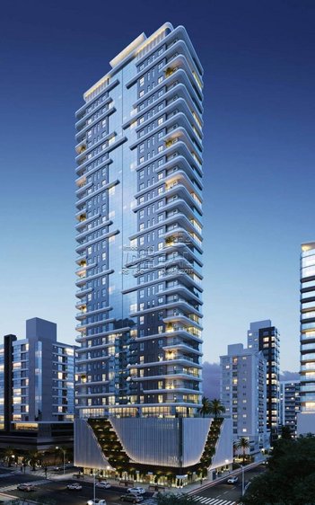 apartment em Rua 252, Meia Praia - Itapema - SC