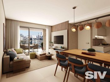 apartment em Passeio dos Jequitibas, Riviera - Bertioga - SP