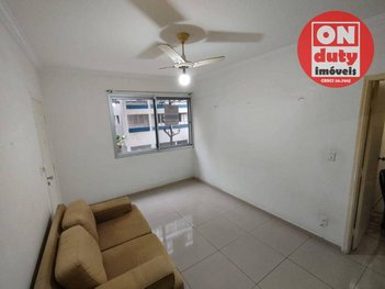 apartment em Rua Saldanha da Gama, Itararé - São Vicente - SP