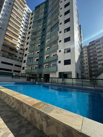 apartment em Rua José Amatheu Ramos, Ocian - Praia Grande - SP