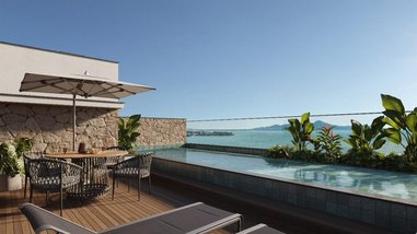 apartment em Rua Antônio Scherer, Kobrasol - São José - SC