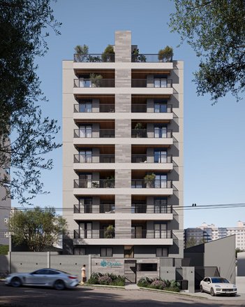 apartment em Rua Bento Viana, Água Verde - Curitiba - PR