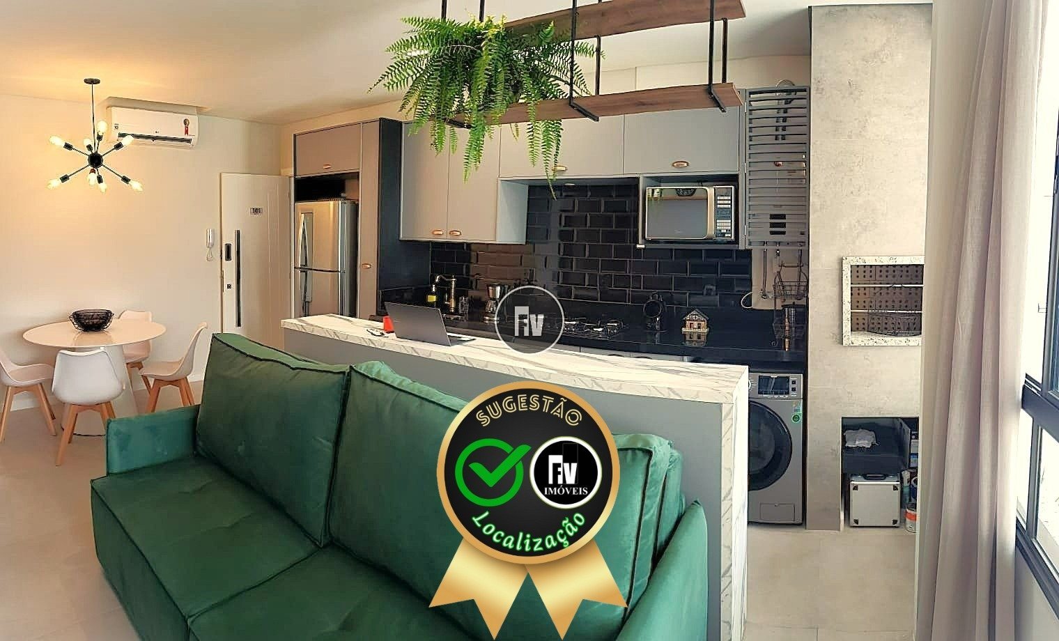 80 m² útil
3 banheiros
1 vagas
2 suítes
Apartamento Novo, Mobiliado e Decorado
500 mts do Mar