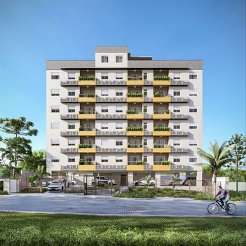 apartment em Alameda Di Capri, São José - Santa Maria - RS