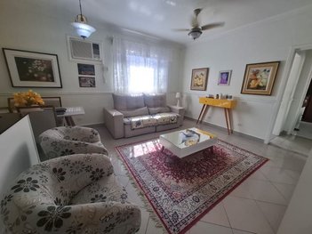 apartment em Rua Visconde de Cayru, Campo Grande - Santos - SP