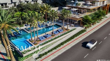 apartment em Avenida Beira Mar, Centro - Itapema - SC