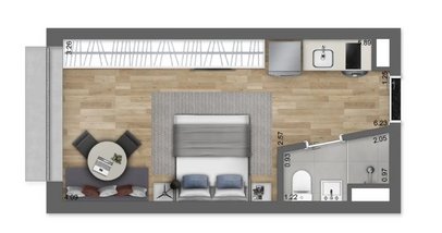 apartment em Rua Melo Alves, Cerqueira César - São Paulo - SP