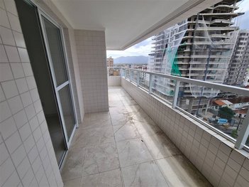 apartment em Rua Deputado Laércio Corte, Caiçara - Praia Grande - SP