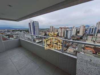 apartment em Rua Pero Vaz de Caminha, Aviação - Praia Grande - SP