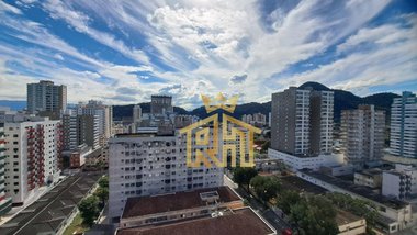 apartment em Rua Rui Barbosa, Canto do Forte - Praia Grande - SP