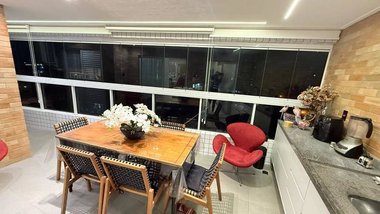 apartment em Rua Antônio Severiano de Andrade e Silva, Aviação - Praia Grande - SP