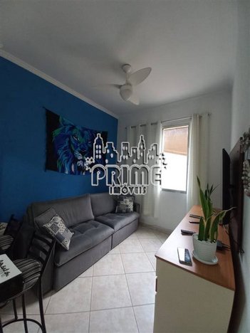 apartment em Rua Fuensanta Gusman Garcia, Ocian - Praia Grande - SP