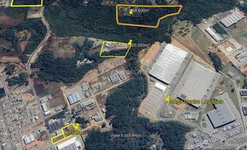 land_lot em Estrada Colônia Japonesa, Jardim João Paulo II - Campina Grande do Sul - PR