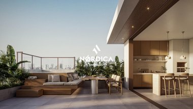 apartment em Rua Bororós, Vila Izabel - Curitiba - PR