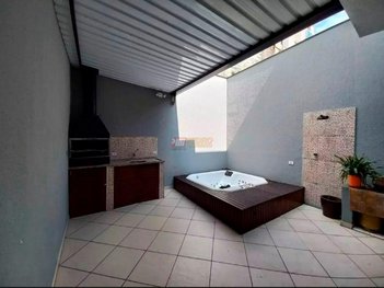 house em Rua Lira, Vila Linda - Santo André - SP