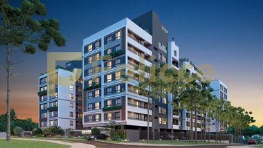 apartment em Rua Francisco Ader, Novo Mundo - Curitiba - PR