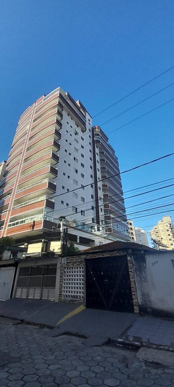 apartment em Rua Guimarães Rosa, Ocian - Praia Grande - SP