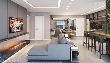 apartment em Avenida Presidente Affonso Camargo, Cristo Rei - Curitiba - PR