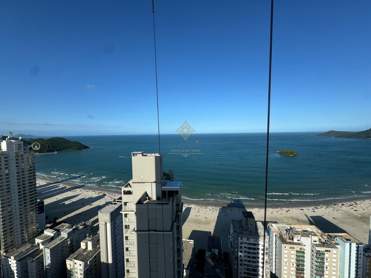Vista mar da sala
