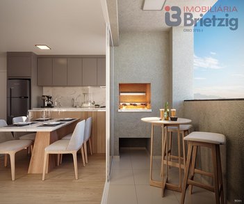 apartment em Rua Dona Elza Meinert, Glória - Joinville - SC