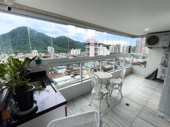 apartment em Rua Brigadeiro José Ferreira, Canto do Forte - Praia Grande - SP