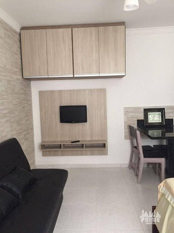 apartment em Avenida Presidente Kennedy, Guilhermina - Praia Grande - SP