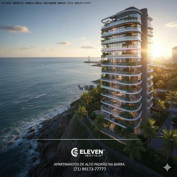 apartment em Rua Silvino Marques, Barra - Salvador - BA