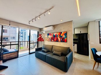 apartment em Alameda dos Jurupis, Indianópolis - São Paulo - SP