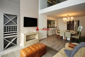 apartment em Rua Flórida, Cidade Monções - São Paulo - SP