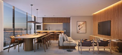 apartment em Rua Luci Canziani, Praia Brava de Itajaí - Itajaí - SC