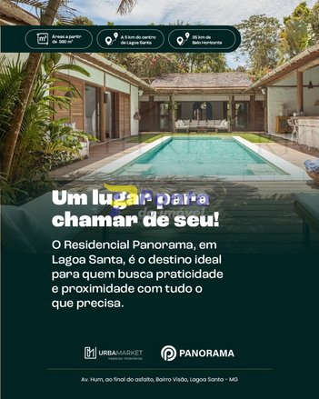 land_lot em Dois, Residencial Visão - Lagoa Santa - MG
