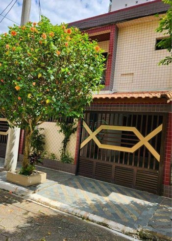 house em Rua Panamá, Guilhermina - Praia Grande - SP