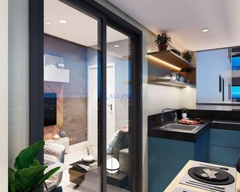 apartment em Rua Ipanema, Guilhermina - Praia Grande - SP