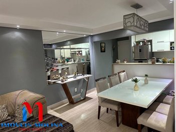 apartment em Rua Xingu, Vila Valparaíso - Santo André - SP