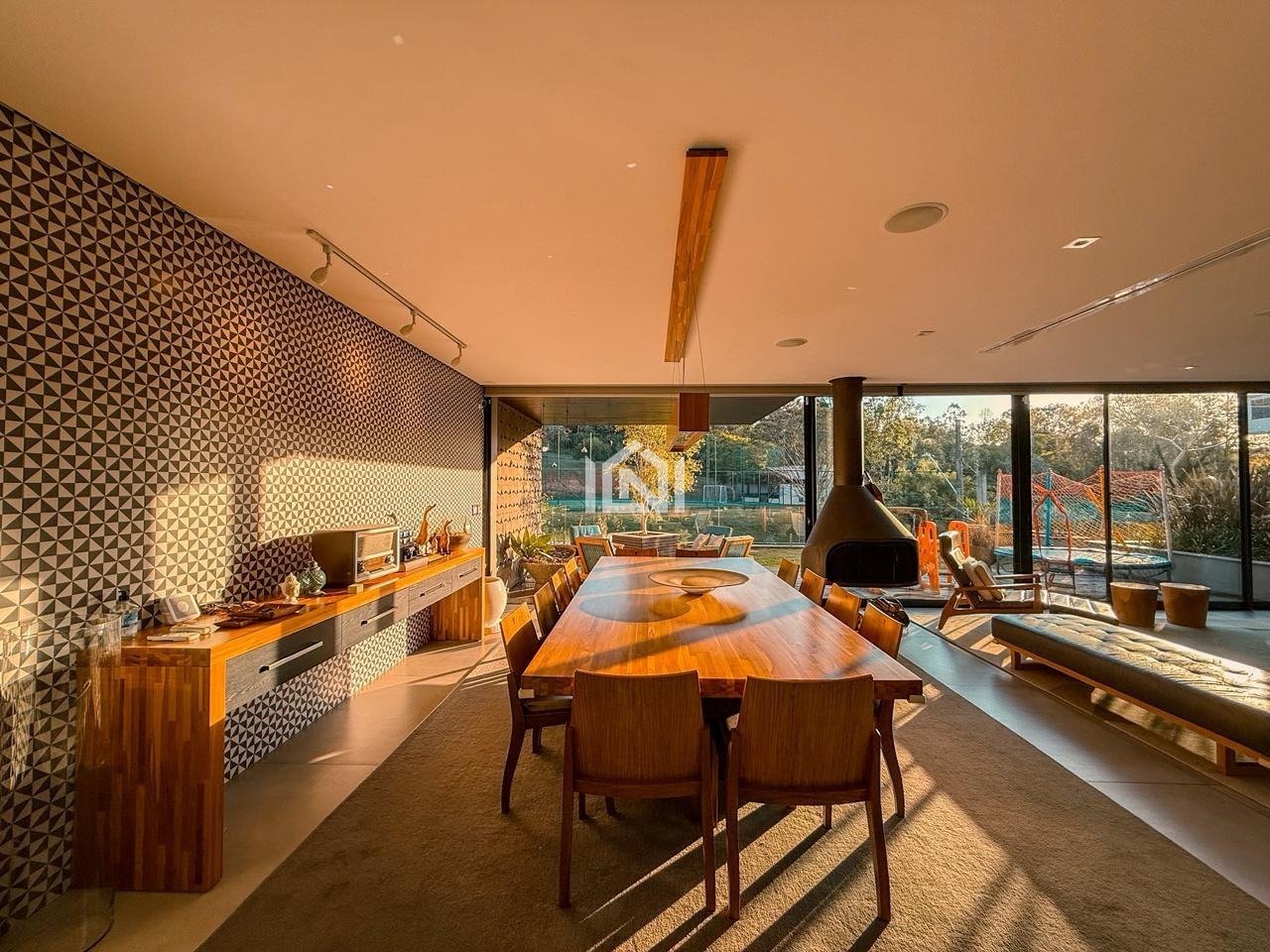 casa a venda no condominio reserva santa maria - sala de jantar