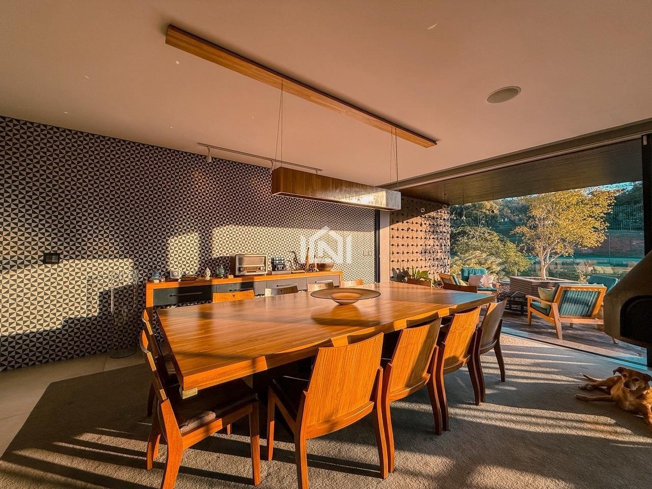 casa a venda no condominio reserva santa maria - sala de jantar