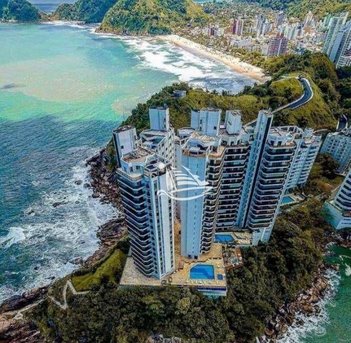 apartment em Rua das Galhetas, Jardim Astúrias - Guarujá - SP