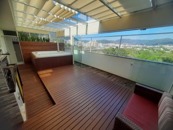 apartment em Admar Gonzaga, Itacorubi - Florianópolis - SC