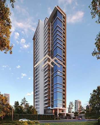 apartment em Rua Professor Pedro Viriato Parigot de Souza, Mossunguê - Curitiba - PR