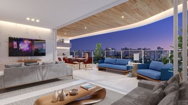 apartment em Rua Jornalista César Magalhães, Guararapes - Fortaleza - CE