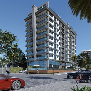 apartment em R. Conselheiro Julio Kumm, Praia Brava de Itajaí - Itajaí - SC