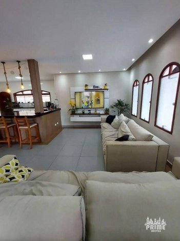 house em Rua das Tulipas, Flórida - Praia Grande - SP