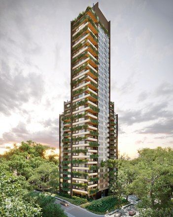 apartment em Rua Professor Pedro Viriato Parigot de Souza, Mossunguê - Curitiba - PR