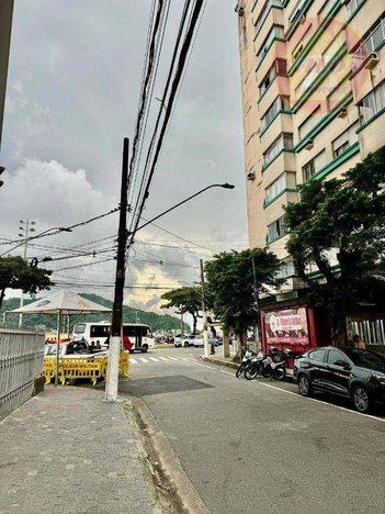 apartment em Rua Cândido Rodrigues, Centro - São Vicente - SP