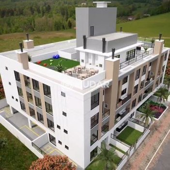 apartment em Cedro Rosa do Sul, Ribeirão da Ilha - Florianópolis - SC