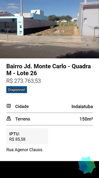 Cômodo Condomínio