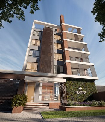 apartment em Rua Jaime Balão, Hugo Lange - Curitiba - PR