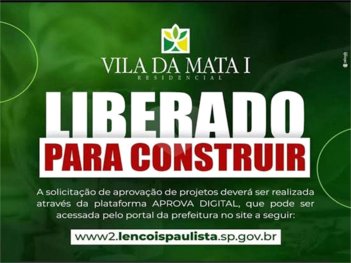 land_lot em Rua Élio Ramponi, Residencial Vila da Mata II - Lençóis Paulista - SP