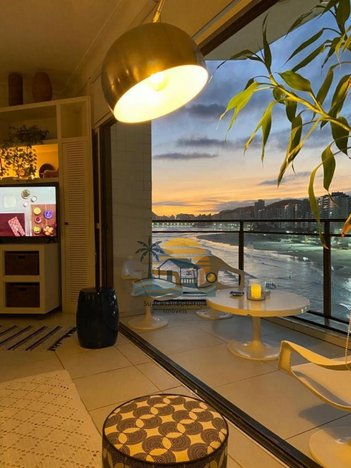 apartment em Rua Marechal Floriano Peixoto, Pitangueiras - Guarujá - SP